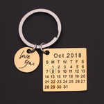 Custom Calendar Keychain - Maximus
